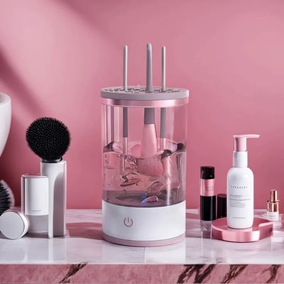 😍Wiederaufladbarer Make-up-Pinsel-Elektroreiniger🔥Heißer Verkauf 40 % Rabatt