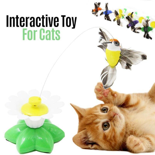 🎅Weihnachten Heißer Verkauf🔥49% RABATT🔥 Interaktives Vogelspielzeug für Katzen