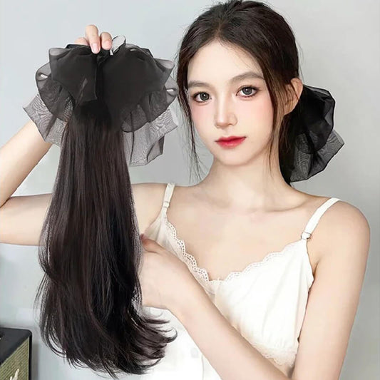 Women's Long Curly Ponytail Wig（50% OFF）