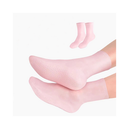Ideales Geschenk -  Feuchtigkeitsspendende Socken aus Silikon